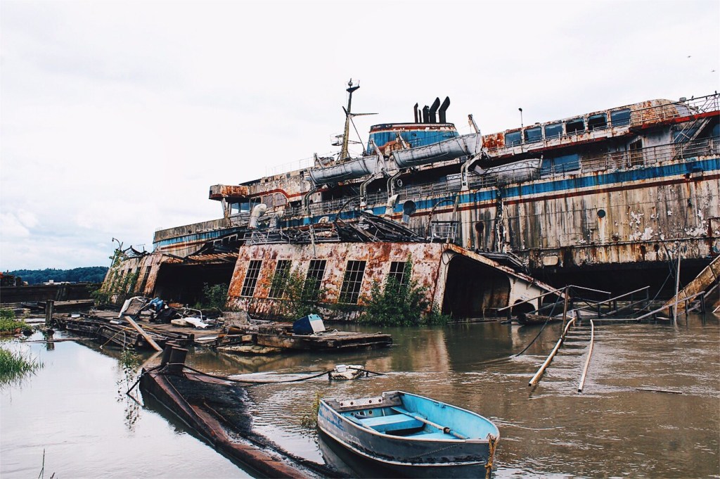 Abandoned B.C. Ferry – Silverdale&nbsp;Mission,B.C.