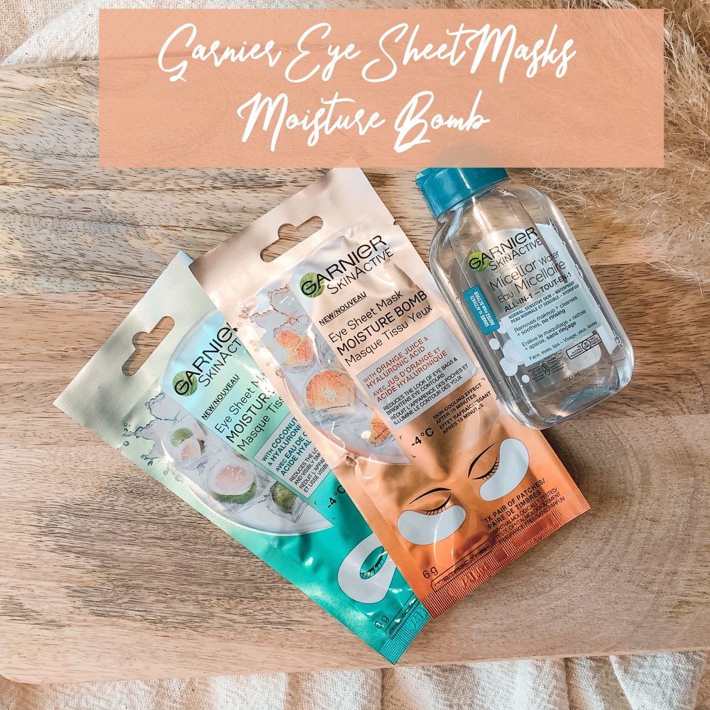 Garnier SkinActiv – Moisture Bomb Eye Patch Sheet&nbsp;Masks.